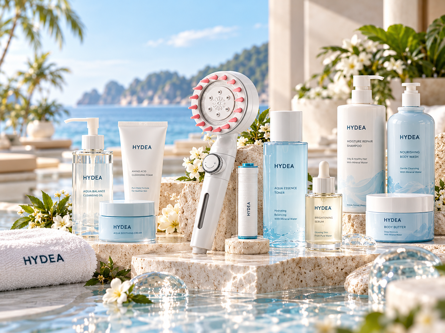 HYDEA shower care concept